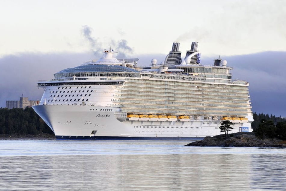 Die Oasis of the Seas ist das drittgrößte Kreuzfahrtschiff.