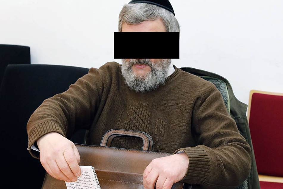 Karl-Peter F. am Mittwoch vor dem Landgericht Chemnitz