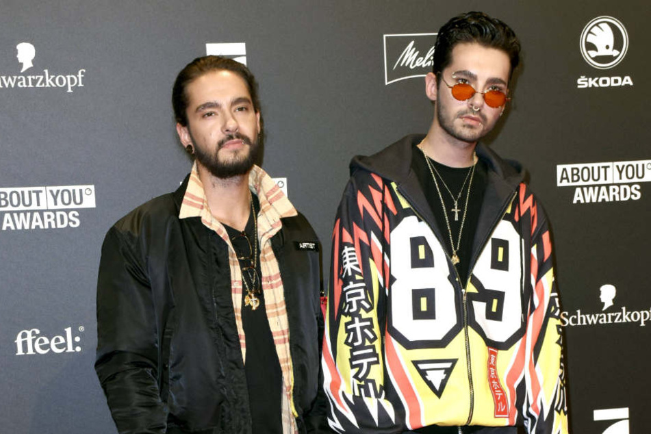 Auch mit Bill Kaulitz' (28, r.) Zwillingsbruder Tom soll er das Topmodel verkuppelt haben.