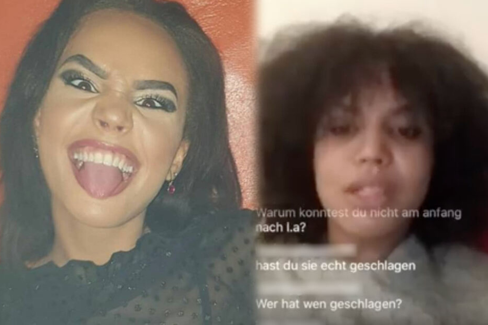 In einem Live-Video meldete sich Jasmin zu Wort. Mittlerweile wurde es gelöscht.
