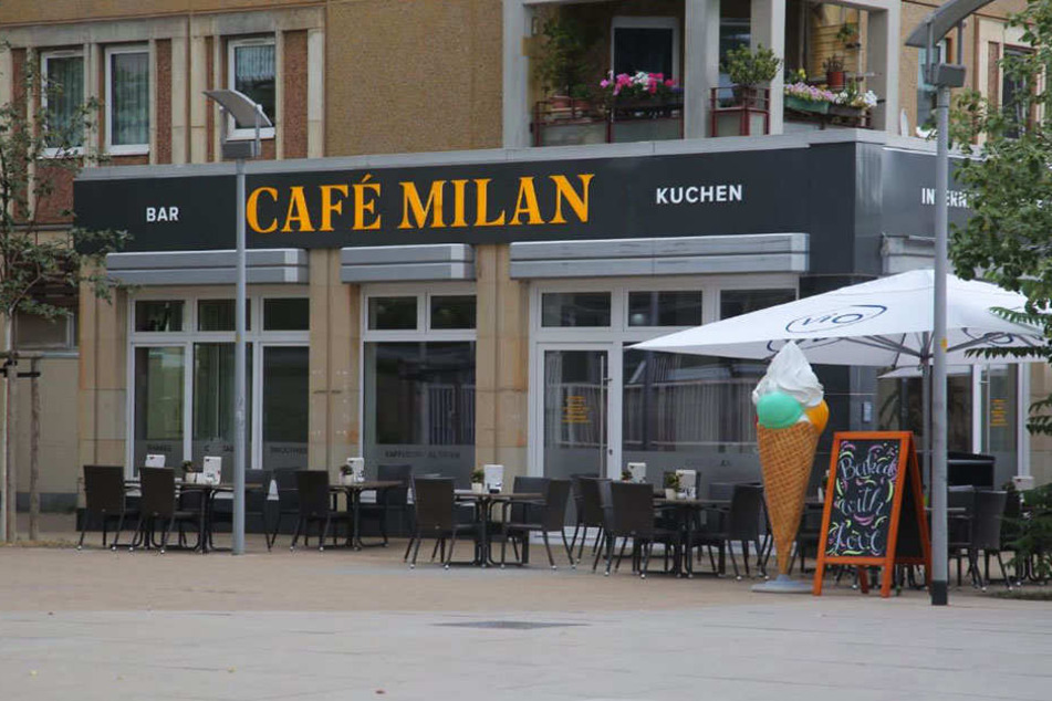 Vor dem Café auf der St. Petersburger Straße kam es zu der blutigen Schlägerei.