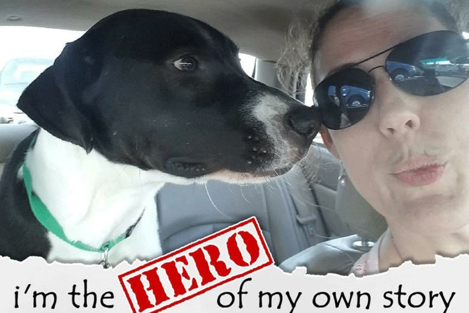"Ich bin der Held meiner eigenen Geschichte" schreibt Frauchen Laura Smith über ihren Hund.