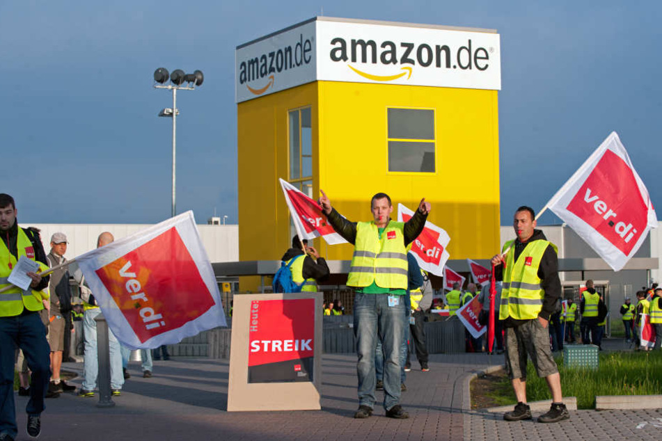 Bei Amazon in Bad Hersfeld wird am Brückentag wieder gestreikt.
