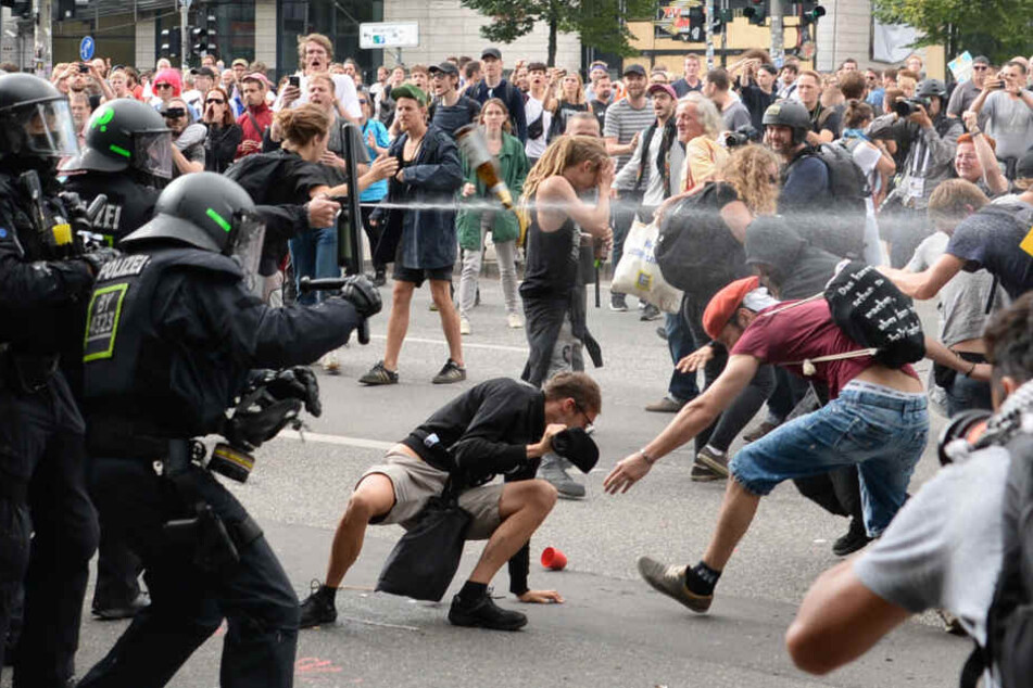 Über 450 Polizisten wurden rund um den G20-Gipfel verletzt.
