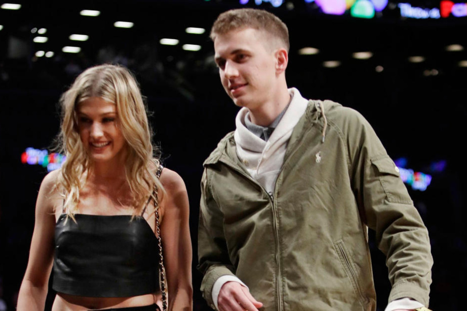 Wette eingelöst: Genie Bouchard mit ihrem Date.