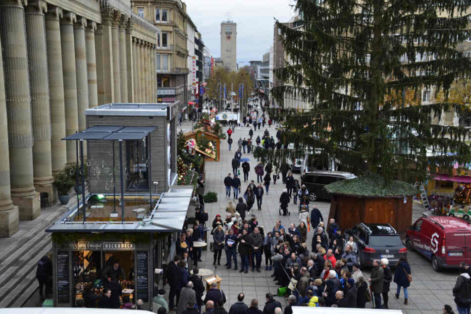 Am Mittwoch soll der Weihnachtsmarkt endlich eröffnen!