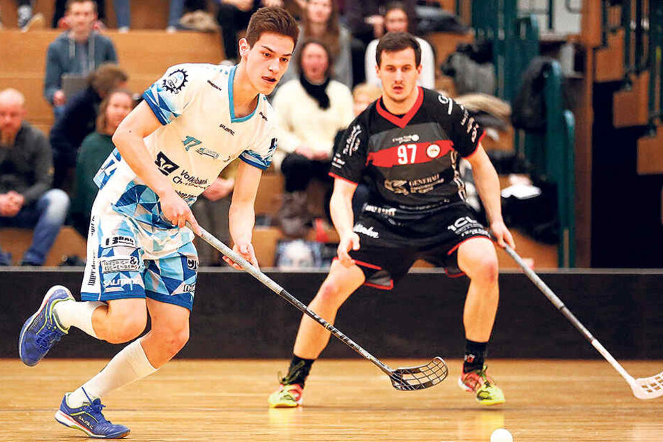 Die Chemnitzer Floor Fighters spielen erfolgreich in der Bundesliga - und wollen jetzt ein Maskottchen.