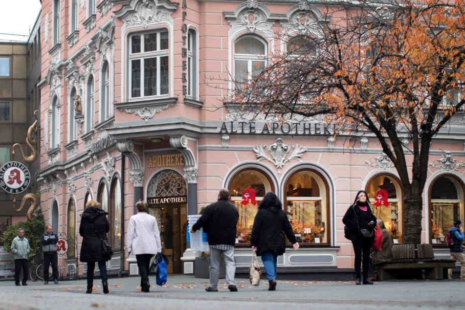 In dieser Apotheke passierte der Betrug, jedoch wird sie mittlerweile nicht mehr von dem Angeklagten geführt.