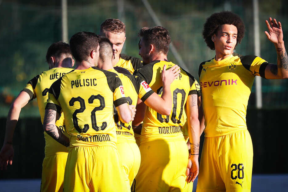 Die BVB-Kicker konnten drei knappe Testspielsiege bejubeln.