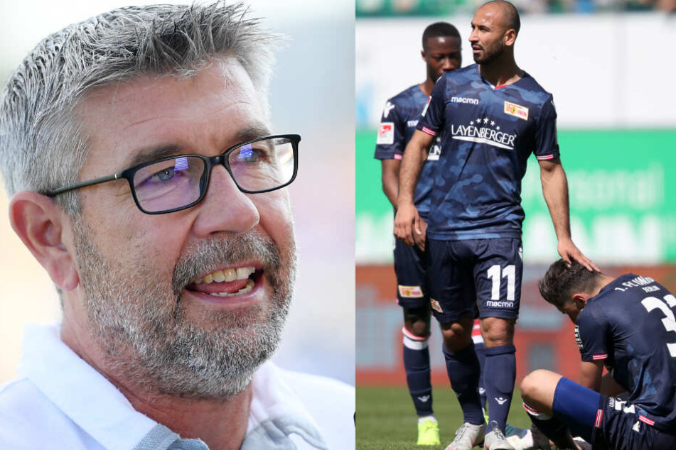 Trainer Urs Fischer (l.) kritisierte seine Spieler nach dem Fürth-Spiel erstmals öffentlich.