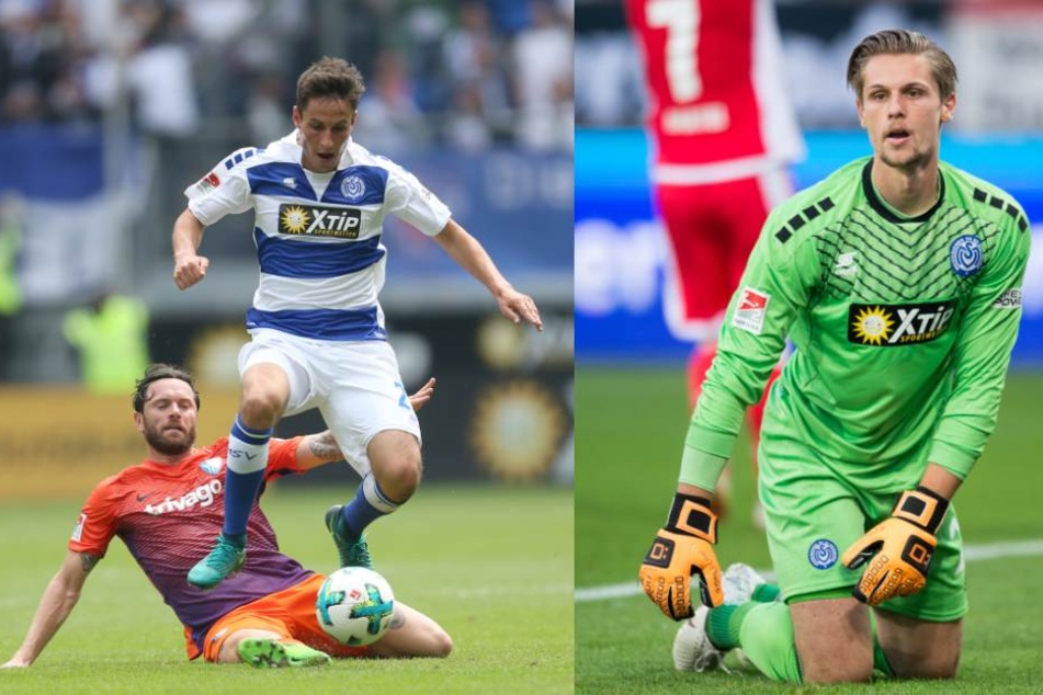 Zwei Duisburger mit Kölner Vergangenheit: Fabian Schnellhardt (24, l.) und Daniel Mesenhöler (23).