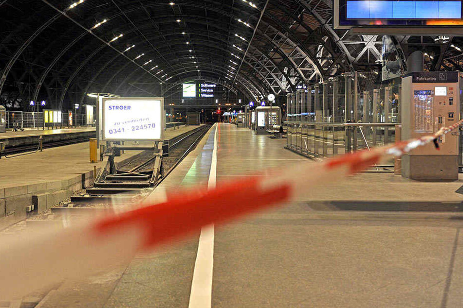 Am Samstagnachmittag hat die Polizei einen verdächtigen Gegenstand am Leipziger Hauptbahnhof gefunden.