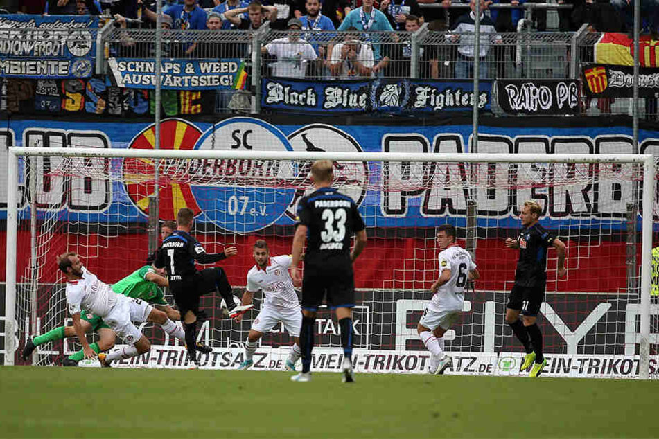 Gegen die Würzburger Kickers schoss Marlon Ritter das entscheidende Tor.