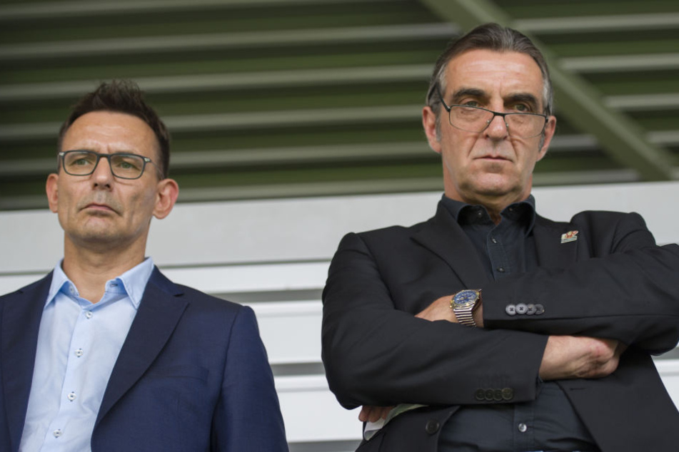 Michael Born (li.) und Ralf Minge hatten in der vergangenen Woche alle Hände voll zu tun.