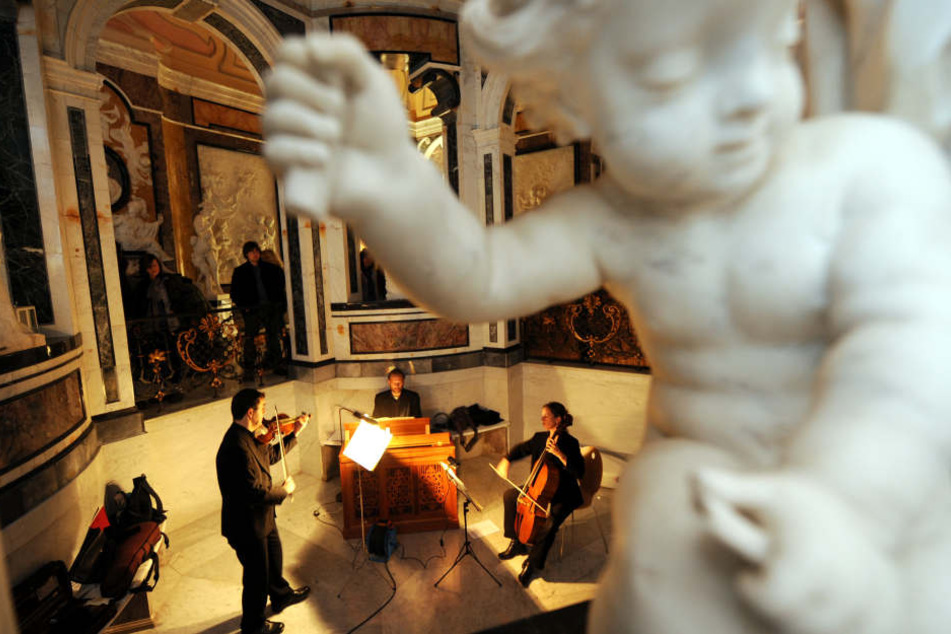 Barock-Fans kommen im Mai in Grimma voll auf ihre Kosten. (Auf dem Bild: Kasseler Museumsnacht mit Barockmusik)