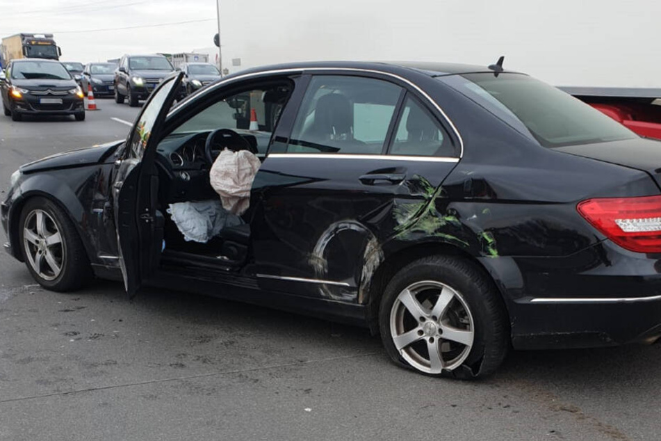 Die Airbags gingen auf.