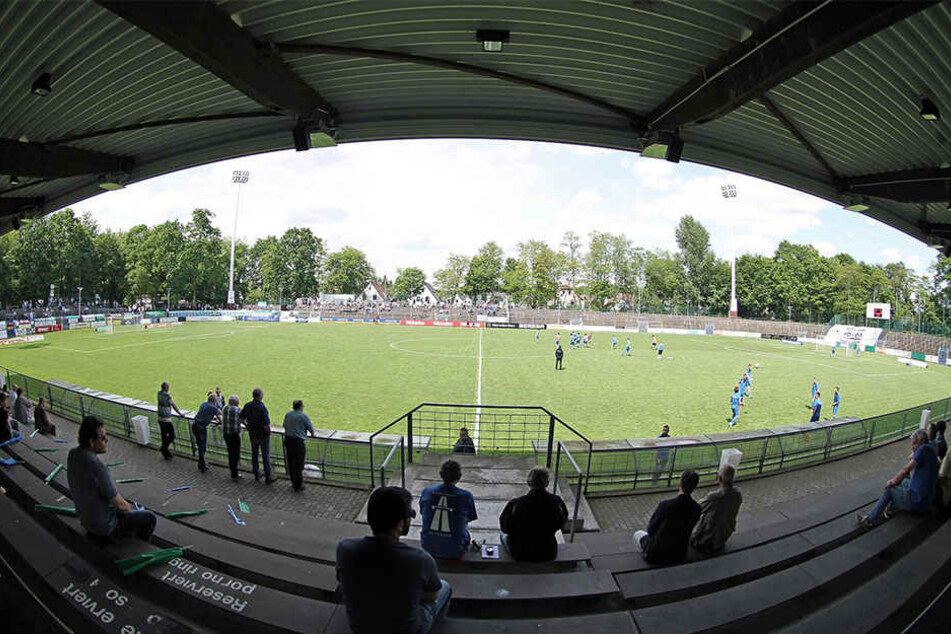 Der Rasen im Heidewaldstadion ist aktuell nicht bespielbar.