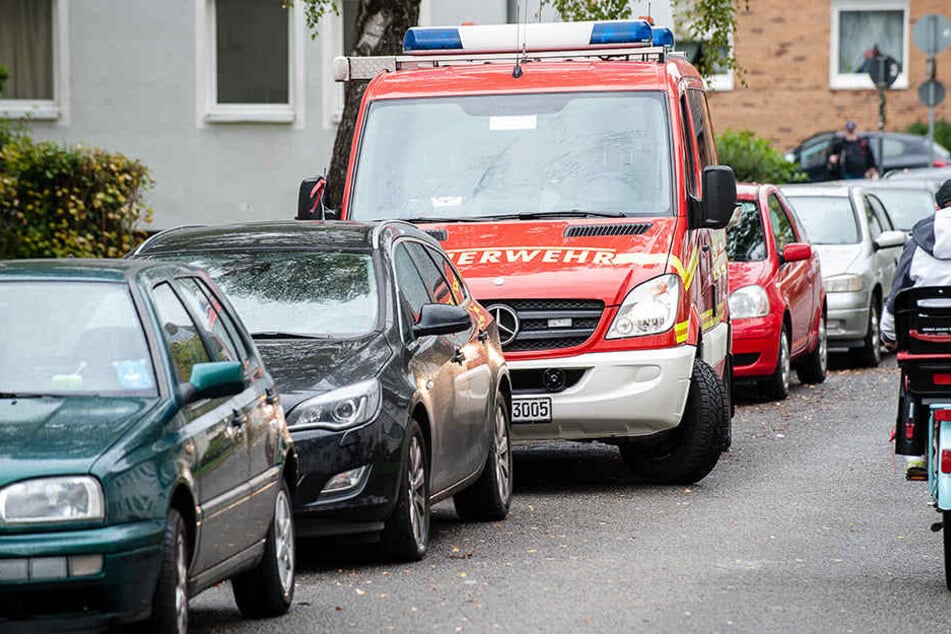 In der Apfelstraße nahm die Polizei den 40-jährigen Mann fest.