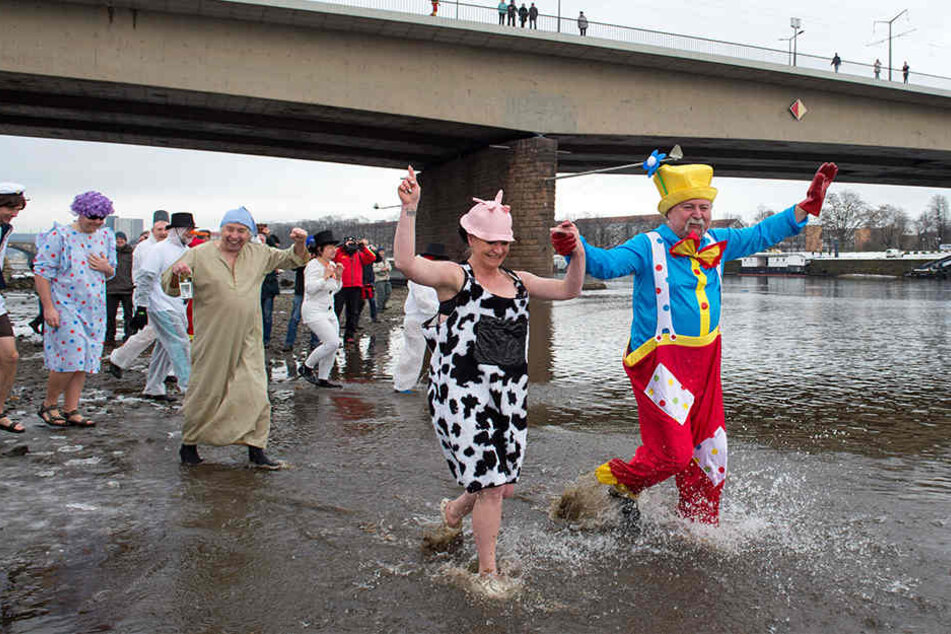 Ob Clown oder Kuh, die Teilnehmer ließen sich lustige Outfits einfallen.