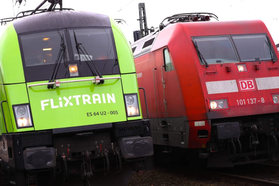 Der Fernverkehr ist bislang in fester in Hand des Staatskonzerns "DB": Flixtrain ist dort bislang der einzige Konkurrent.
