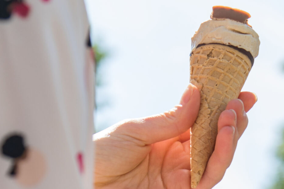 Bei den sommerlichen Temperaturen darf ein Eis nicht fehlen.