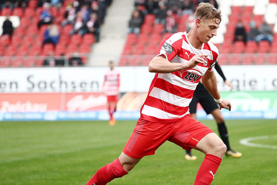 Lion Lauberbach traf für den FSV zum 1:0.