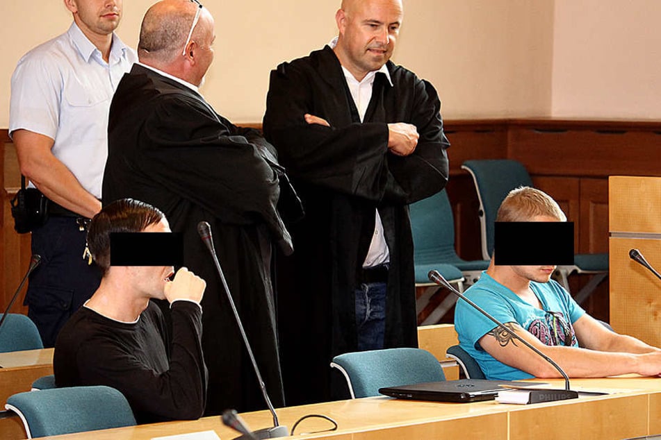 Michael K. (33) und Tino H. (31) wurden zu milden Strafen verurteilt.