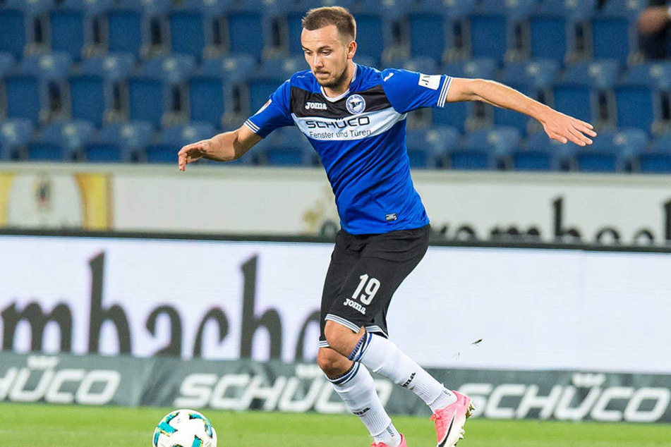 Manuel Prietl sorgt im Mittelfeld des DSC für Recht und Ordnung.