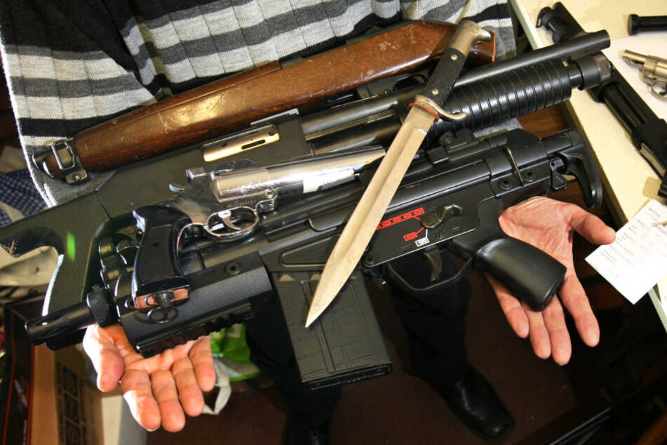 Während der einjährigen Amnestie konnten illegale Waffen straffrei abgegeben werden. (Symbolbild)