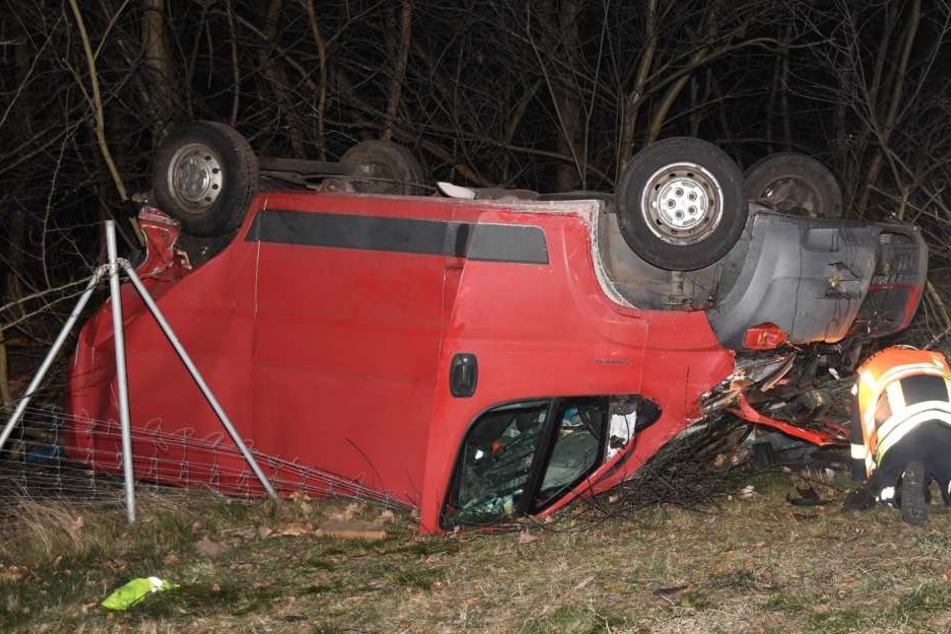 Die Fahrer konnten selbstständig aus ihren Autos aussteigen.