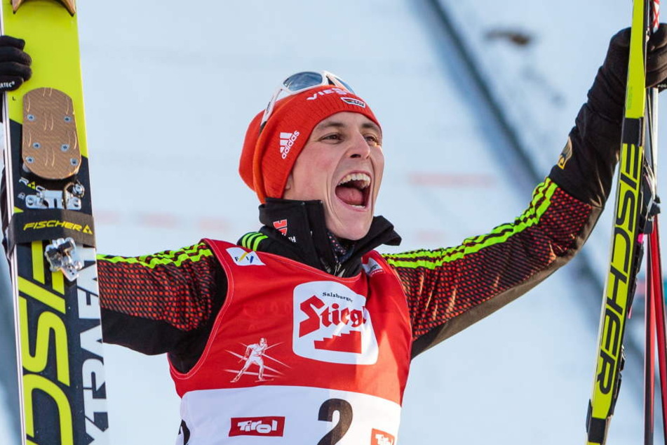 Eric Frenzel konnte sich bei der Nordischen Ski-WM über Gold mit der Mannschaft und im Teamsprint freuen.