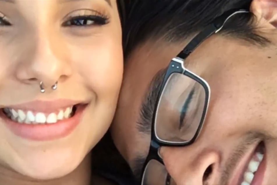 Paulina Ramirez und ihr Freund George.