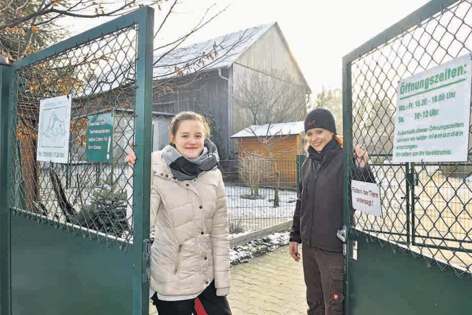 Das Heim "Hoffnung für Tiere" in Bretnig-Hauswalde (bei Bischofswerda).