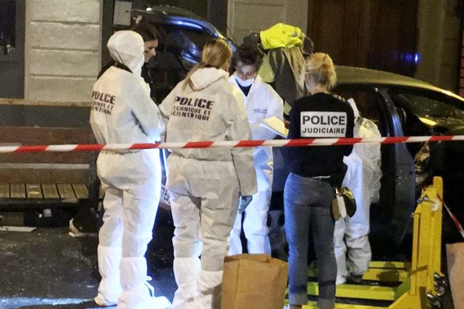 Dieses Bild kursiert auf Twitter und soll vom Tatort stammen.