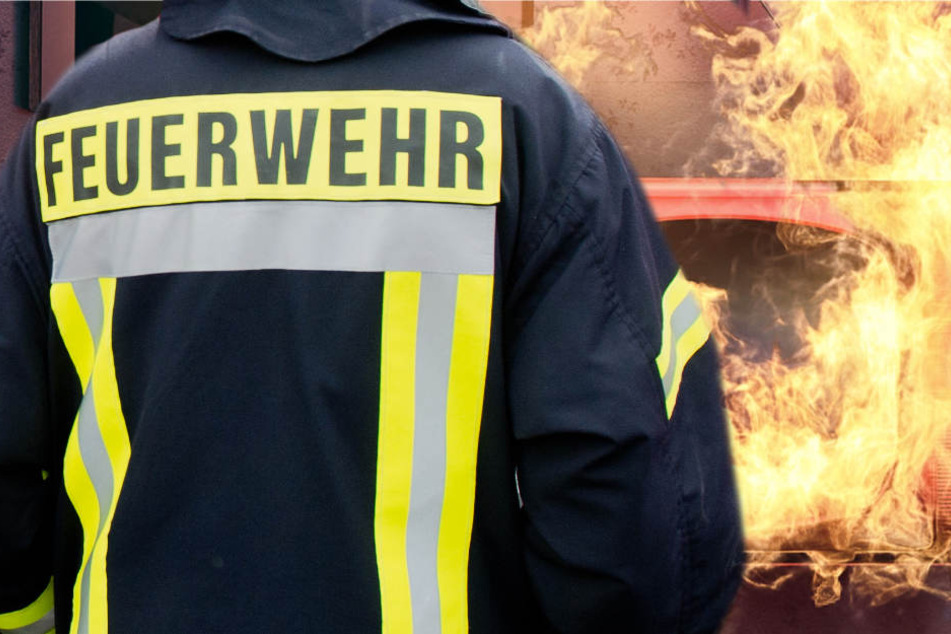 Die Flammen breiteten sich im ganzen Wohnzimmer aus (Symbolbild).