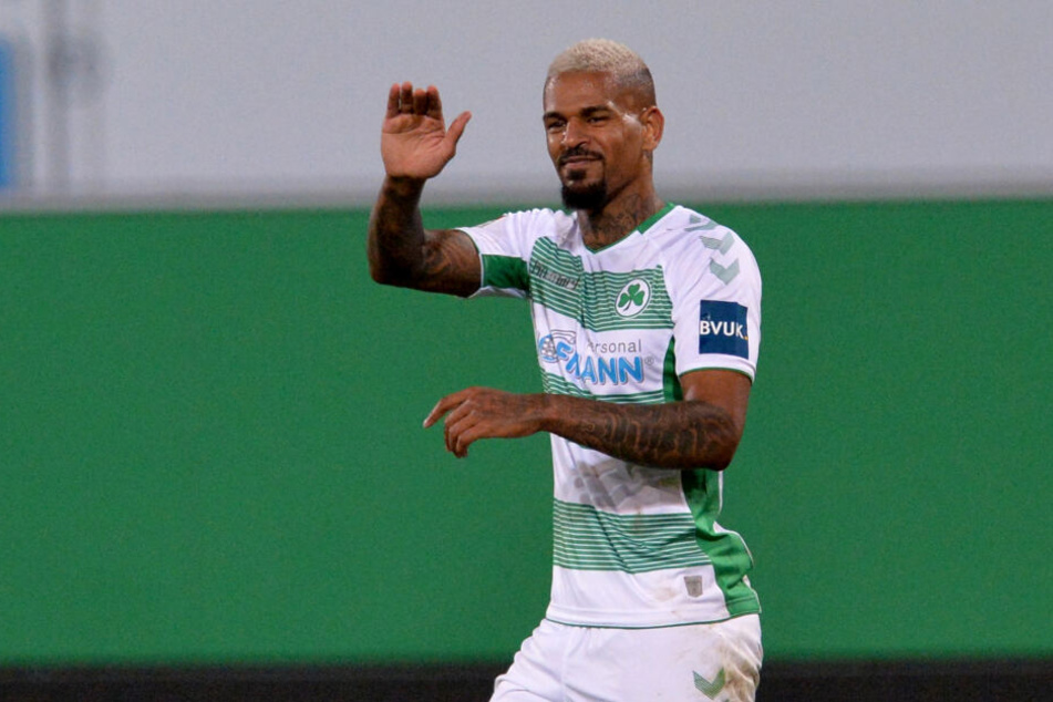 Matchwinner des Spiels: Daniel Keita-Ruel erzielte einen Doppelpack für die SpVgg Greuther Fürth.