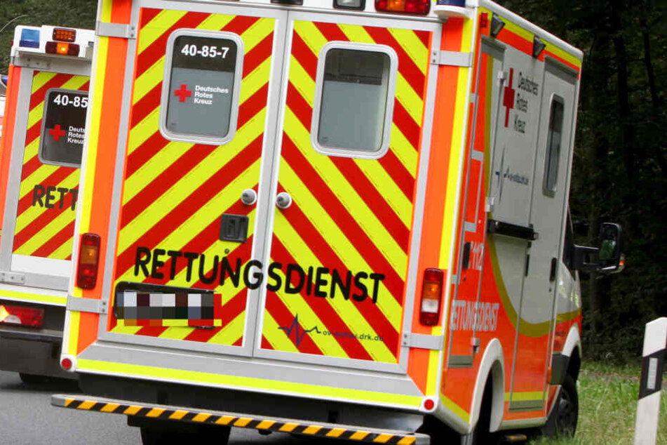 Fünf Menschen wurden bei dem Unfall verletzt. (Symbolbild)