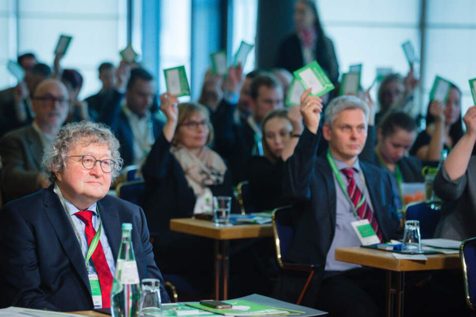 Politikwissenschaftler Werner Patzelt als Gast in der Landesvertreterversammlung der sächsischen CDU.