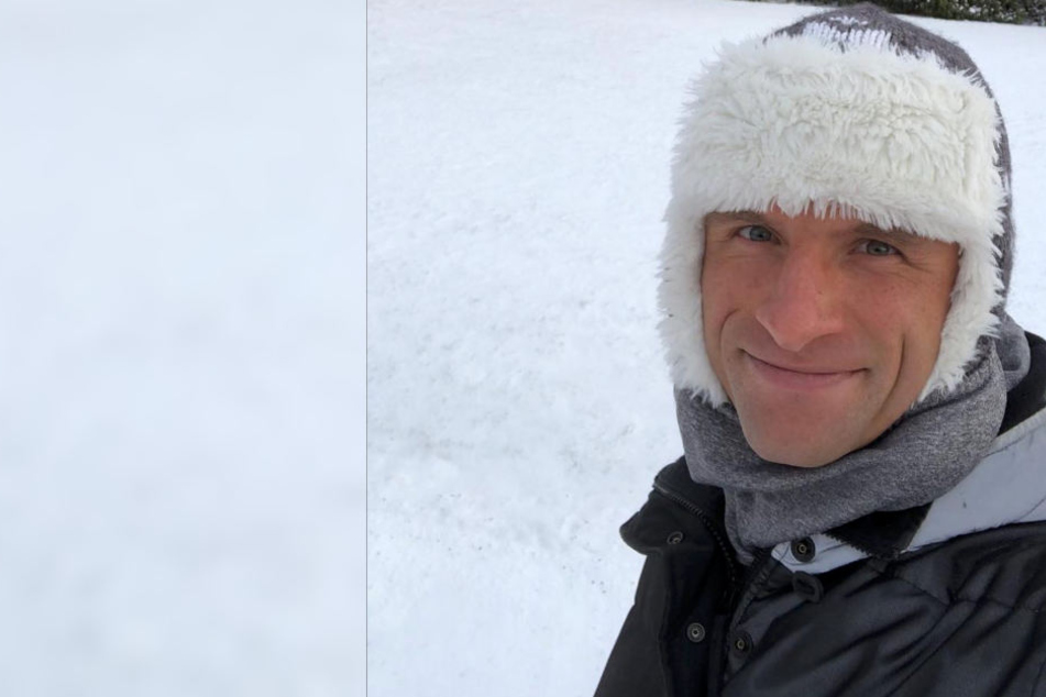 Dieses Bild veröffentlichte Thomas Müller auf Instagram.