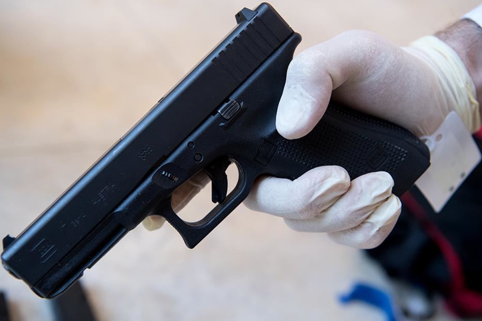 Die Tatwaffe des Amokläufers von München.