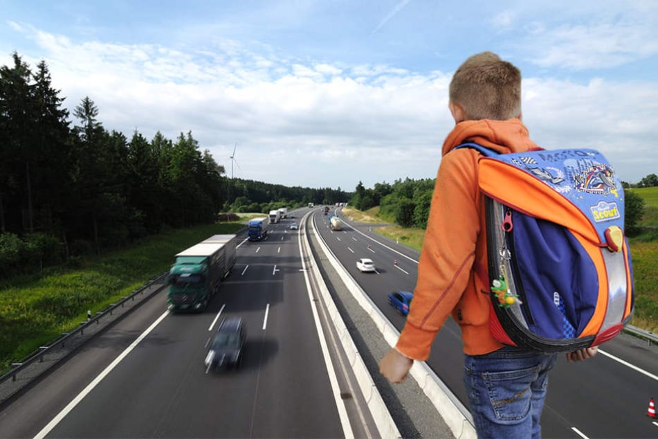 Der Schüler war auf dem Schulweg falsch ausgestiegen, setzte seinen Weg zu Fuß fort.