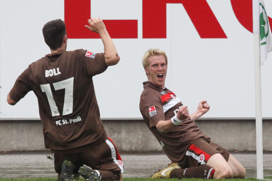 Für den FC St. Pauli liefen Fabian Boll (links) und Marius Ebbers fünf Jahre gemeinsam auf.