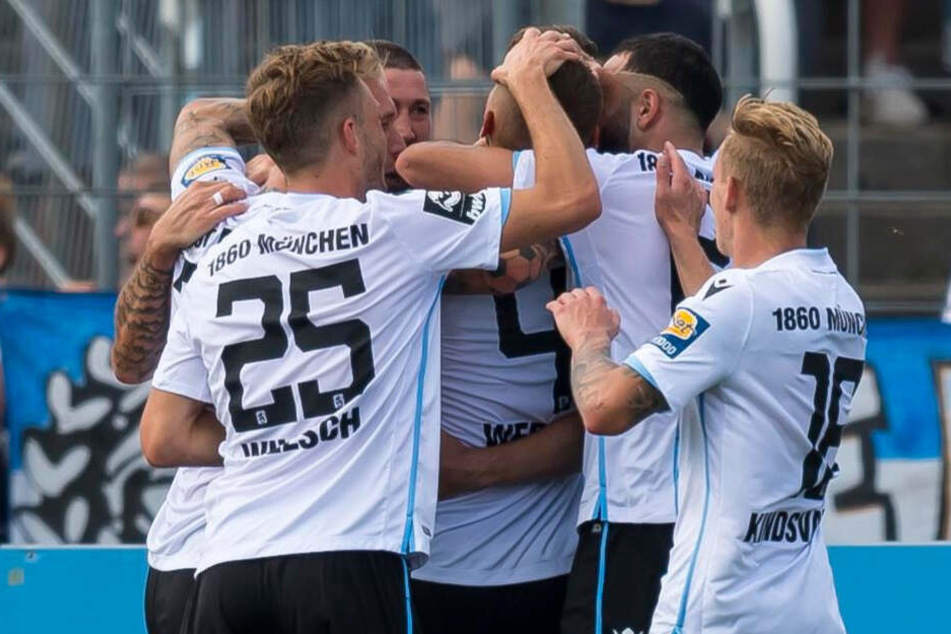 Viel zu Jubeln gab es für die hart kämpfenden Löwen, die an diesem Spieltag das Toreschießen eher dem gegner überließen. (Archivbild)