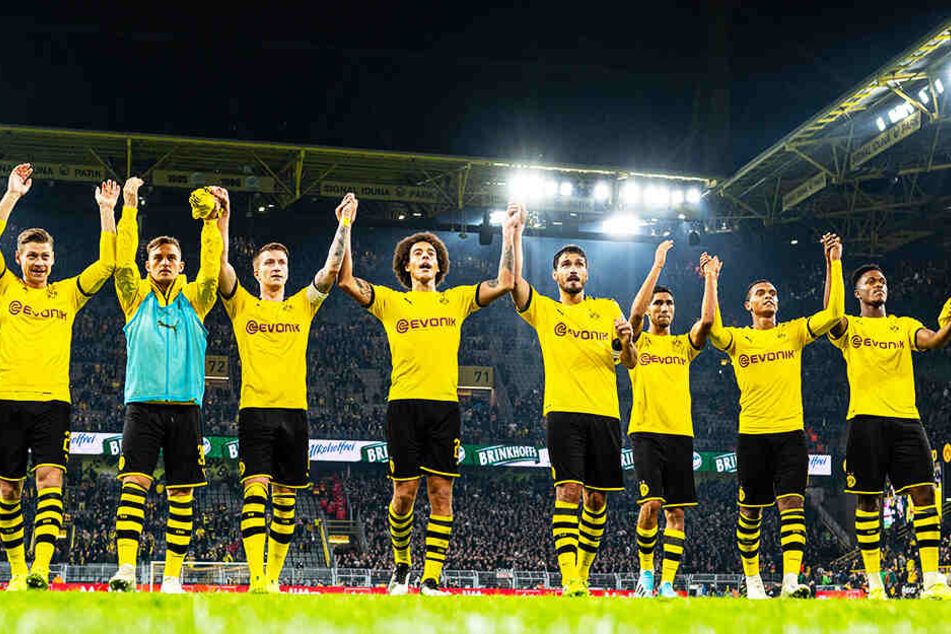 Die Erleichterung über den ersten Bundesliga-Sieg des BVB seit dem 14. September war bei allen Dortmundern groß.