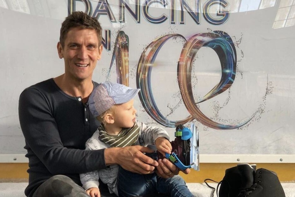 Aktuell trainiert Peer für "Dancing on Ice".