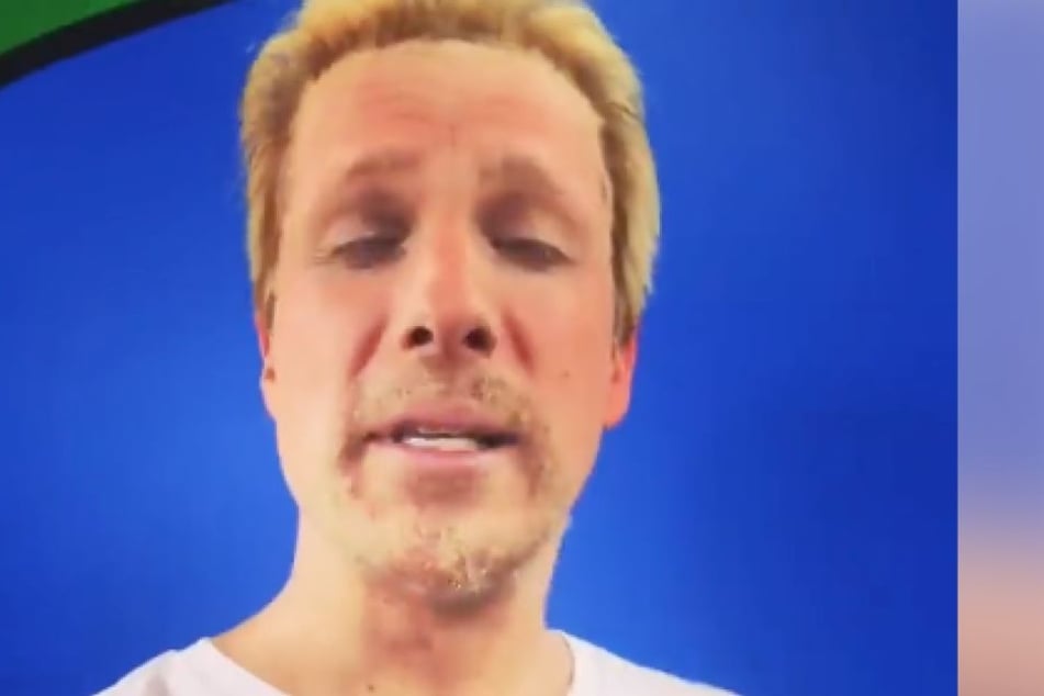 Oliver Pocher im Becker-Video.