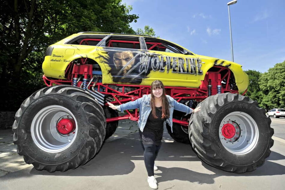 Monstertruck mit 550 PS: Bei "Dynamit auf Rädern" gibt's gleich mehrere davon.