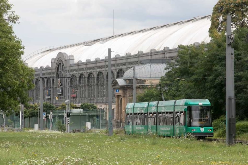 Der westliche Wiener Platz hinter dem Hauptbahnhof.