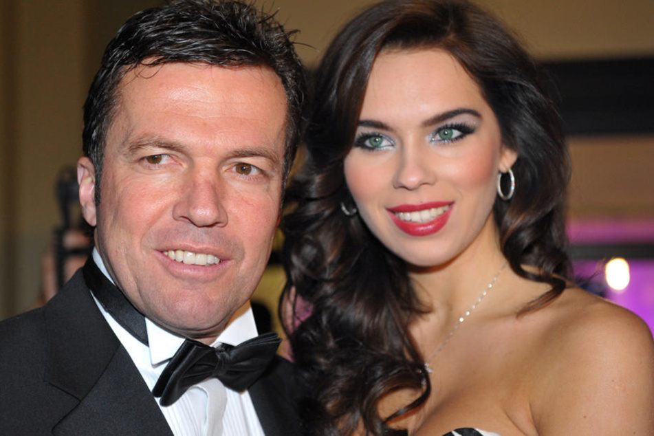 Noch natürlich schön: Liliana (heute 30) an der Seite von Ex-Fußballer Lothar Matthäus (heute 56) im Jahr 2009.