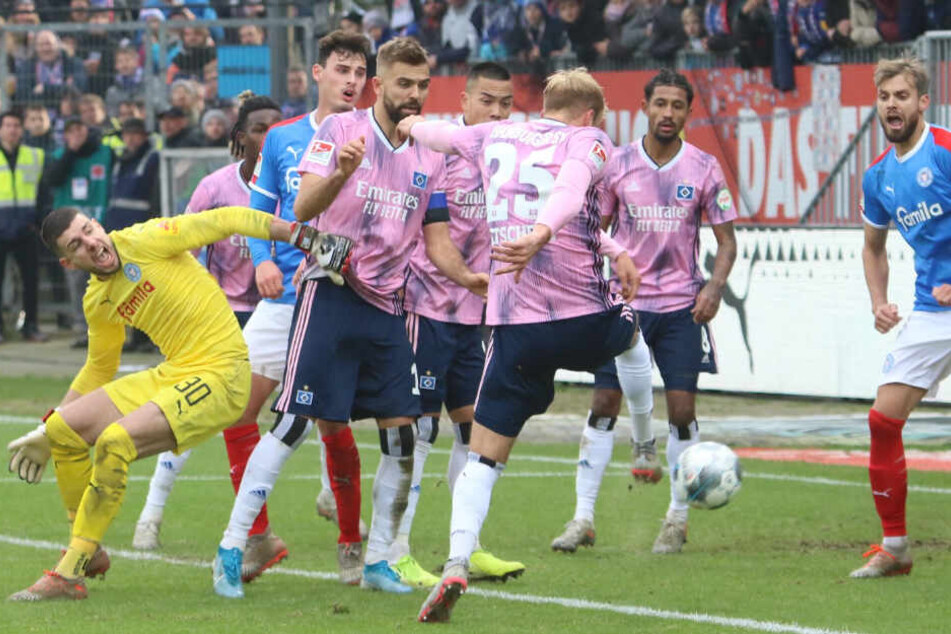 Der Joker zog aus dem Getümmel einfach mal ab und erzielte den späten Ausgleich für den HSV.